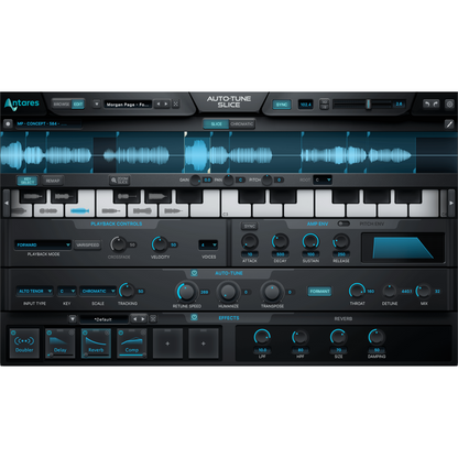 Antares Auto-Tune Slice Vocal Effects/Sampling Plug-in Wavy Pro Audio