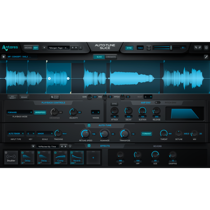 Antares Auto-Tune Slice Vocal Effects/Sampling Plug-in Wavy Pro Audio