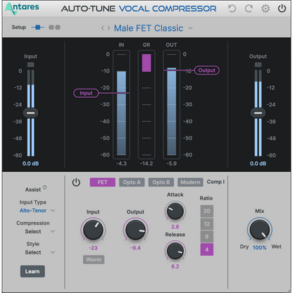 Antares Auto-Tune Vocal Compressor Plug-in Wavy Pro Audio