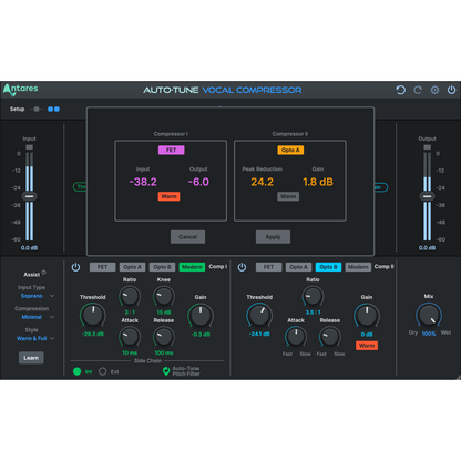 Antares Auto-Tune Vocal Compressor Plug-in Wavy Pro Audio