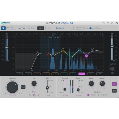 Antares Auto-Tune Vocal EQ Plug-in Wavy Pro Audio