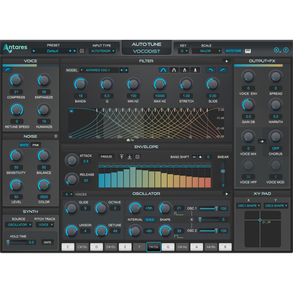 Antares Auto-Tune Vocodist Vocoder Plug-in Wavy Pro Audio