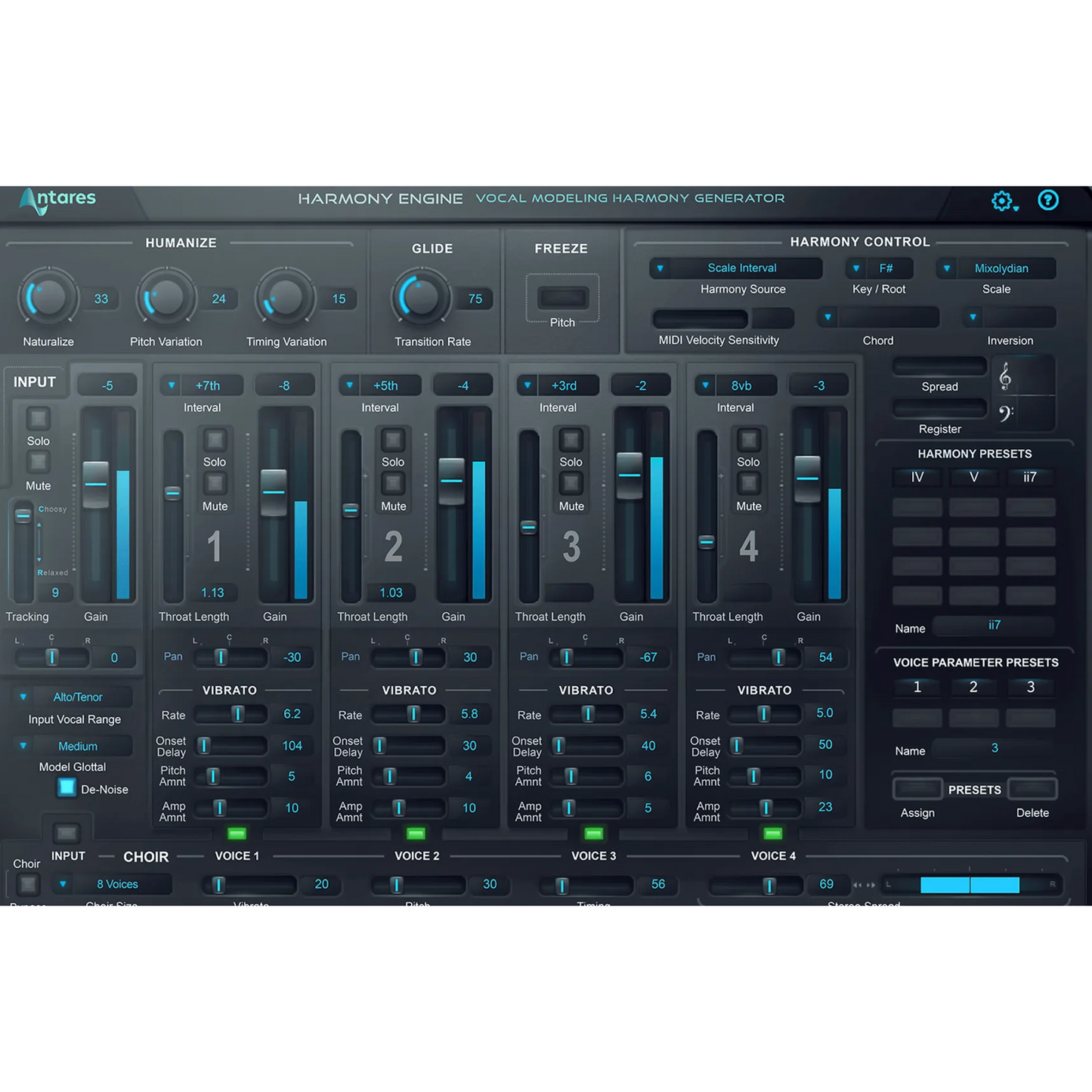 Antares Harmony Engine Vocal Harmony Plug-in Wavy Pro Audio