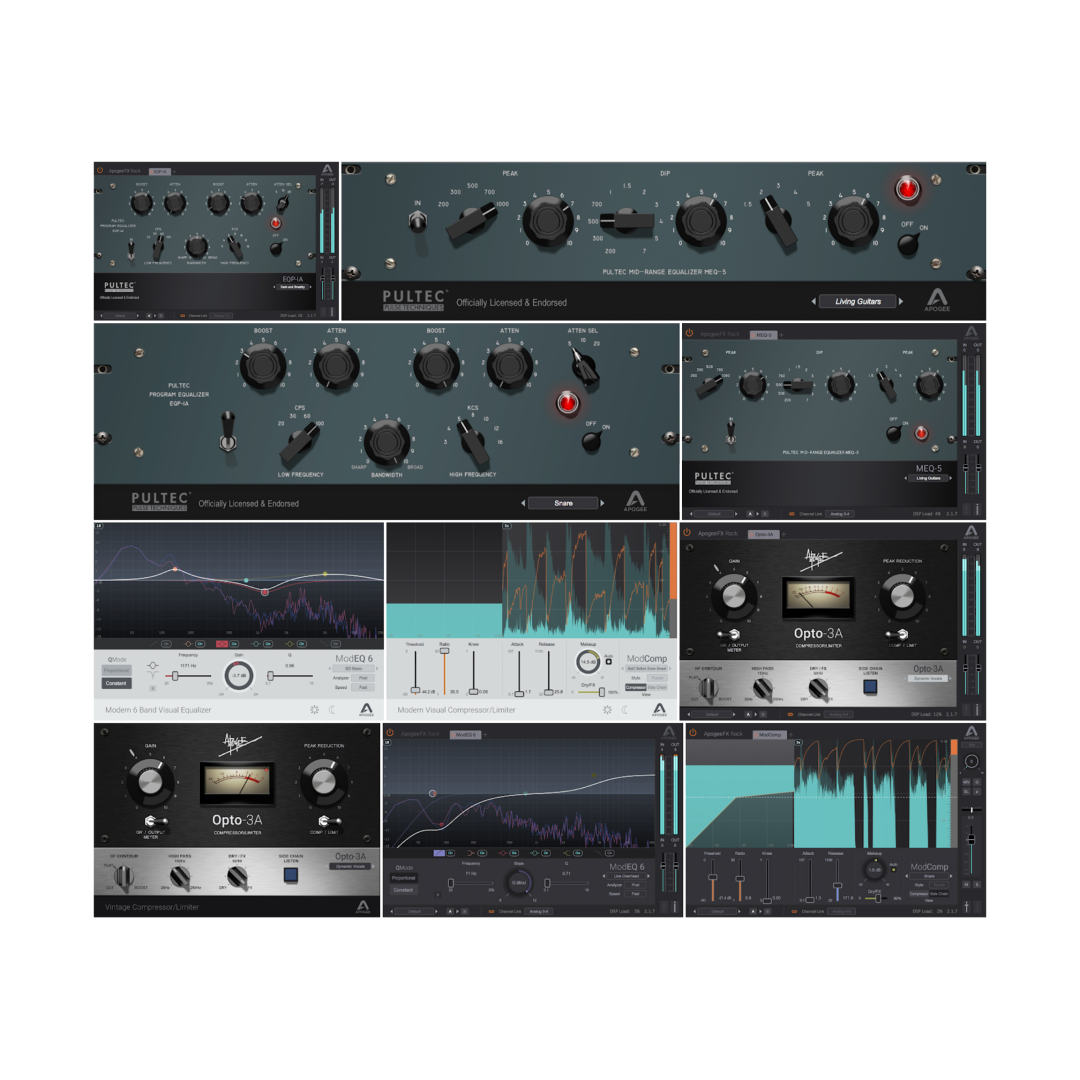Apogee FX Rack Plug-in Bundle – Wavy Pro Audio