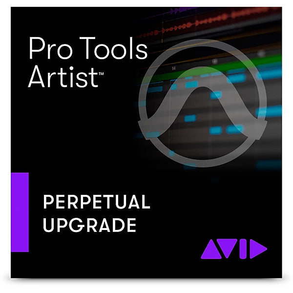 Avid Pro Tools Artist Perpetual License Upgrade Wavy Pro Audio