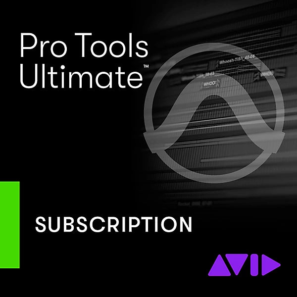 Avid Pro Tools Ultimate - Annual Subscription (Automatic Renewal) Wavy Pro Audio