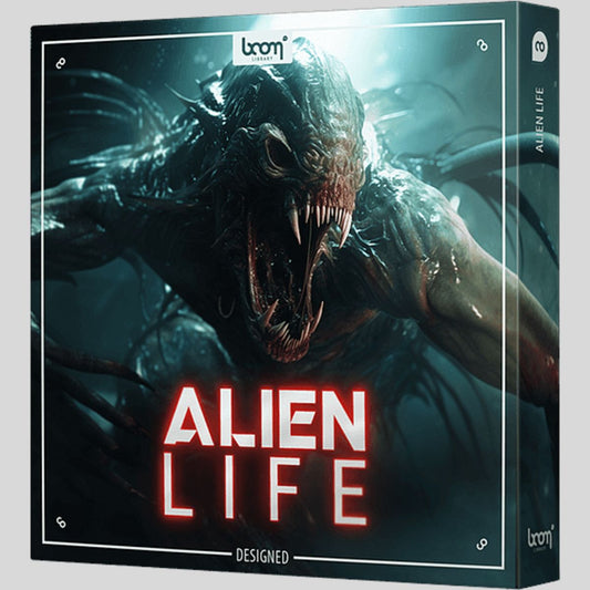 BOOM Library Alien Life Designed Sound Effects Library