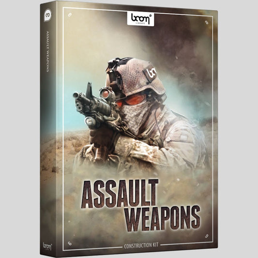 BOOM Library Assault Weapons CK Construction Kit Sound Effects Library
