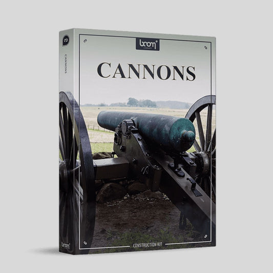 BOOM Library Cannons CK Construction Kit Sound Effects Library