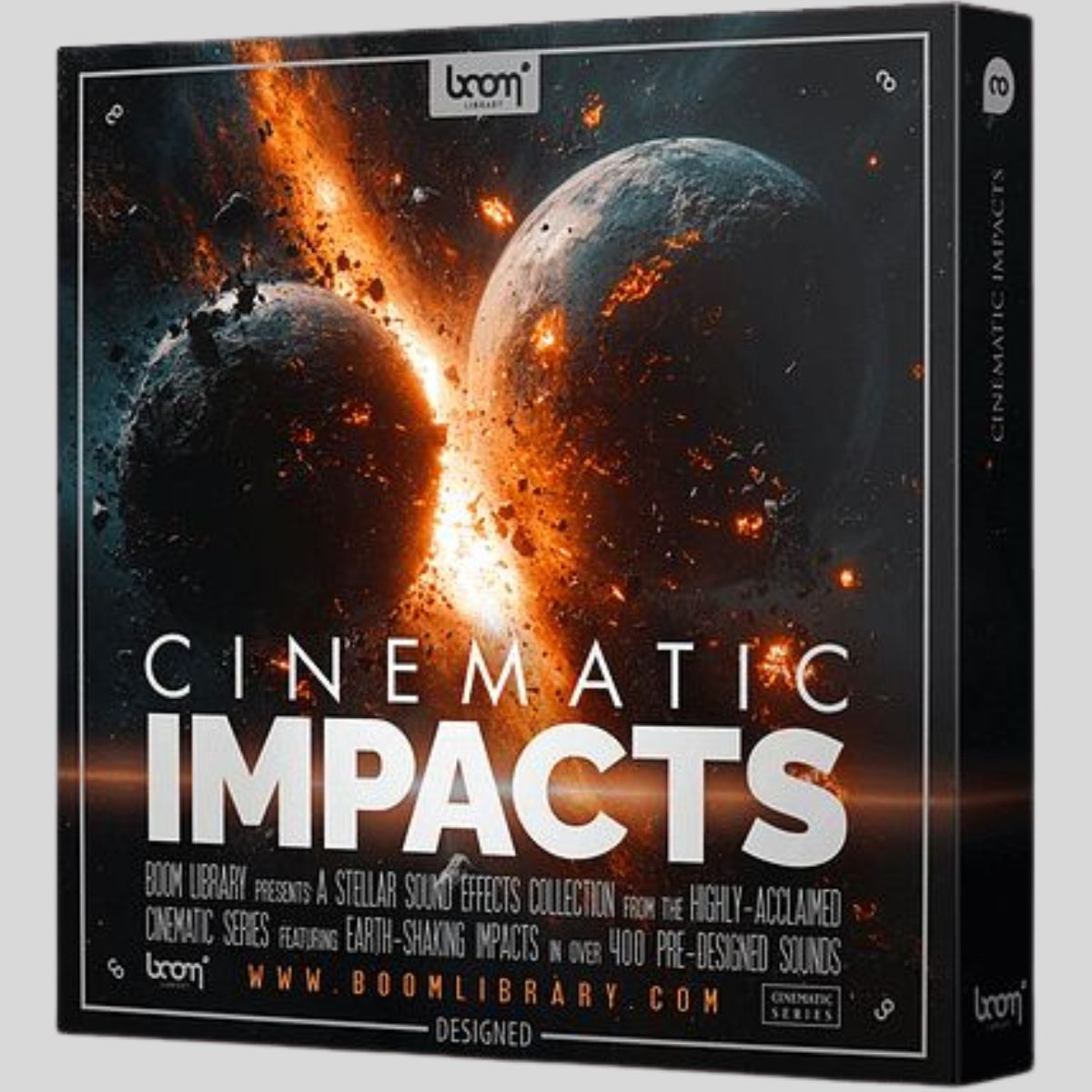 BOOM Library Cinematic Impacts - DESIGNED Sound Effects Library