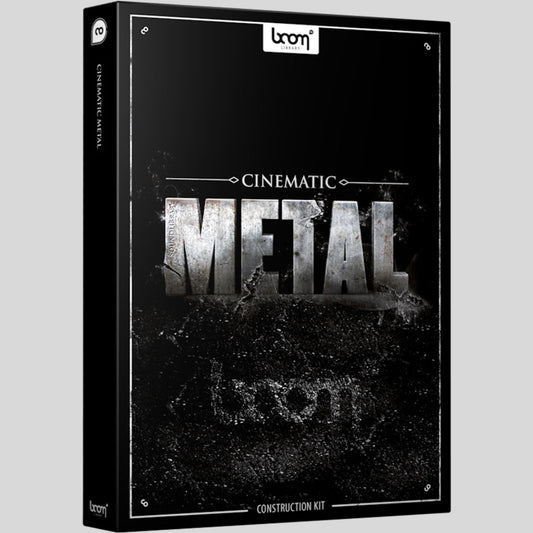 BOOM Library Cinematic Metal 1 CK Remastered Construction Kit Sound Effects Library