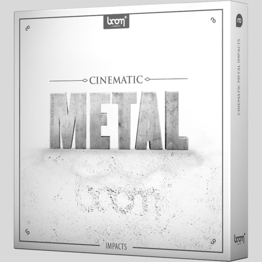BOOM Library Cinematic Metal 1 DESIGNED Sound Effects Library