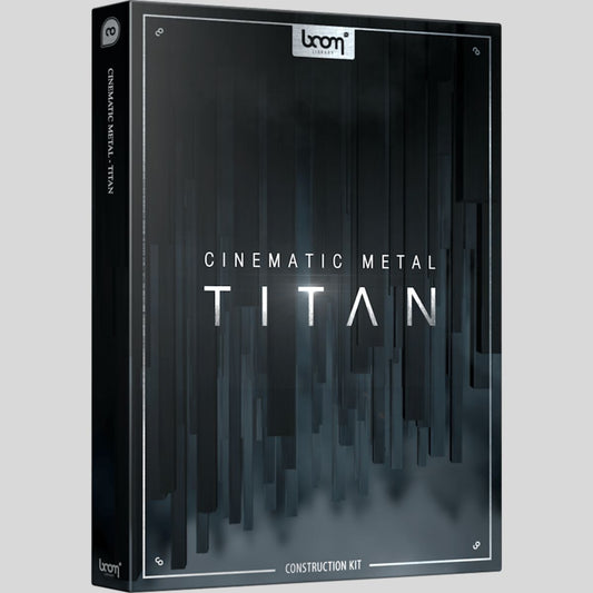 BOOM Library Cinematic Metal Titan CK Construction Kit Sound Effects Library