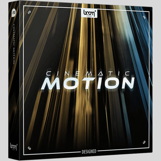 BOOM Library Cinematic Motion DESIGNED Sound Effects Library