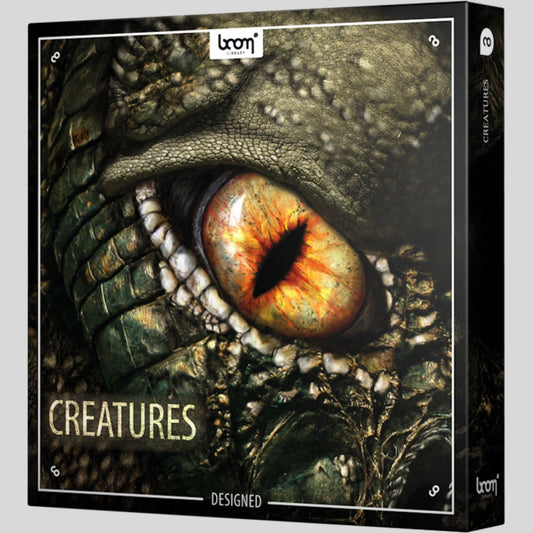 BOOM Library Creatures DESIGNED Sound Effects Library