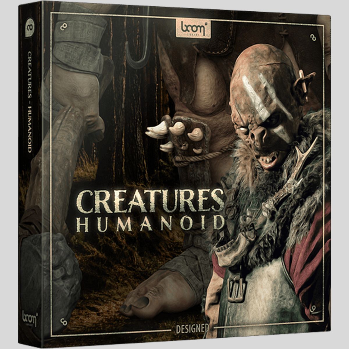 BOOM Library Creatures Humanoid DESIGNED Sound Effects Library