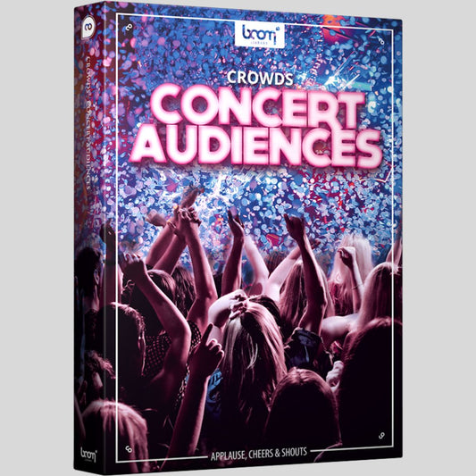 BOOM Library Crowds Concert Audiences