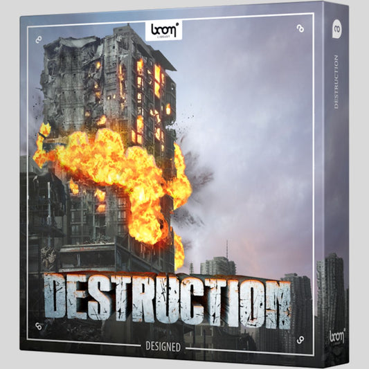BOOM Library Destruction DESIGNED Sound Effects Library