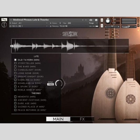 BOOM Library Medieval Phrases Lute & Theorbo