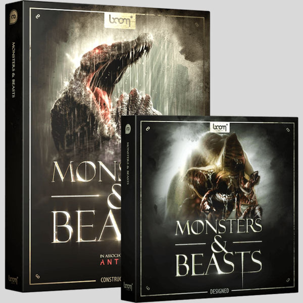 BOOM Library Monsters & Beasts BUNDLE Sound Effects Bundle – Wavy Pro Audio