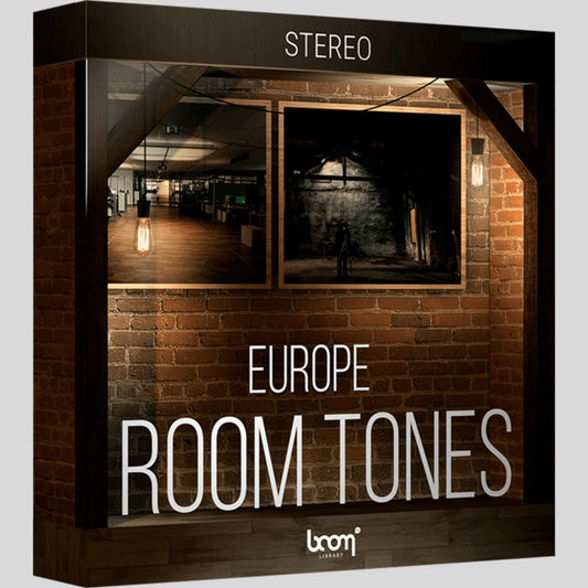 BOOM Library Room Tones Europe STEREO Sound Effects Library