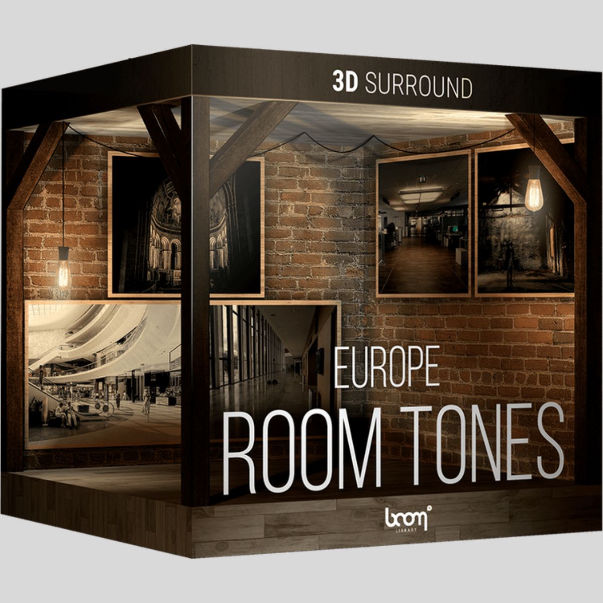 BOOM Library Room Tones Europe SURROUND Sound Effects Library