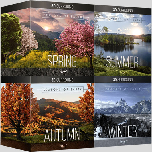 BOOM Library Seasons of Earth Bundle Surround Sound Effects Bundle