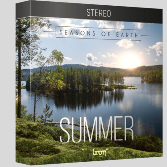 BOOM Library Seasons of Earth Summer STEREO Sound Effects Library