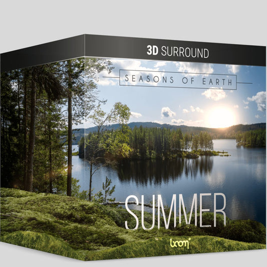 BOOM Library Seasons of Earth Summer SURROUND Sound Effects Library