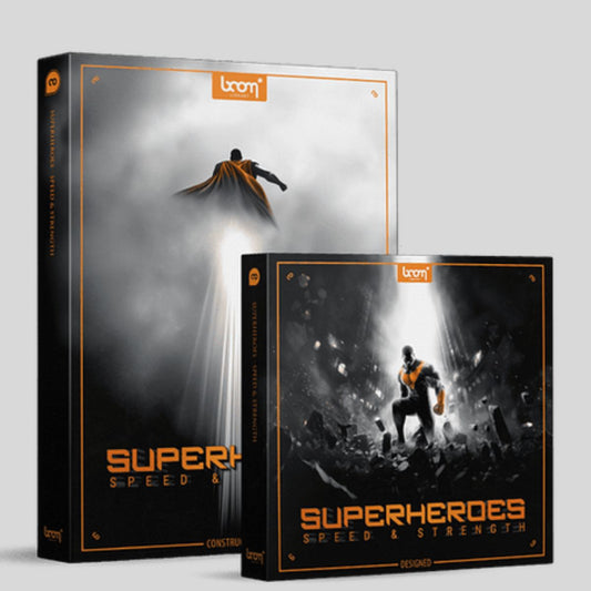BOOM Library Superheroes Spe & Str - Bdl