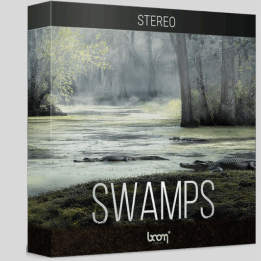 BOOM Library Swamp STEREO Sound Effects Library