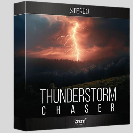 BOOM Library Thunderstorm Chaser STEREO Sound Effects Library