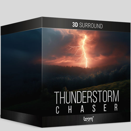 BOOM Library Thunderstorm Chaser SURROUND Sound Effects Library