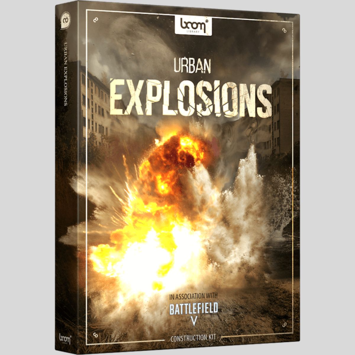 BOOM Library Urban Explosions CK Construction Kit Sound Effects Library
