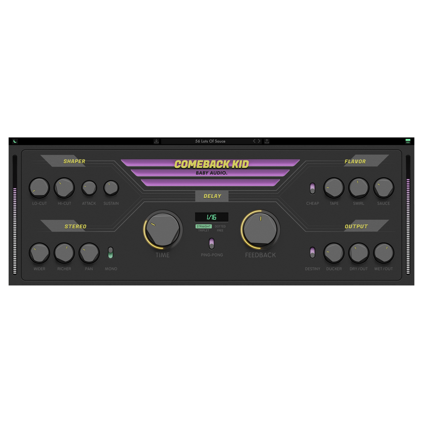 Baby Audio Comeback Kid Delay Plug-in Wavy Pro Audio