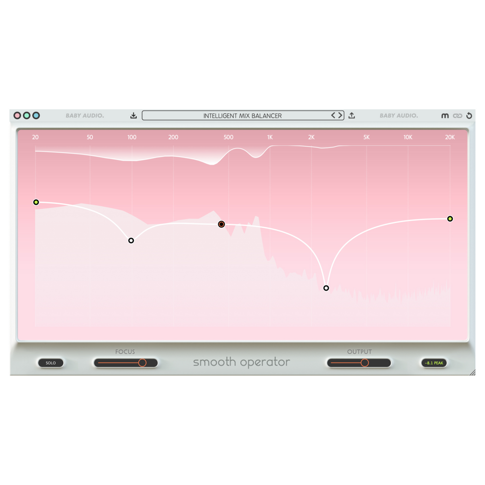 Baby Audio Smooth Operator Intelligent Spectral Balancer Plug-in – Wavy ...