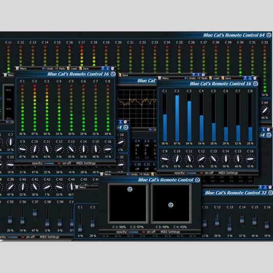 Blue Cat Audio Remote Control MIDI and Automation Plug-in