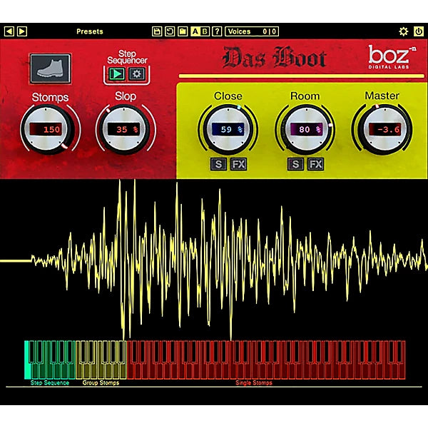 Boz Digital Labs Das Boot Stomp Designer Plug-in Wavy Pro Audio