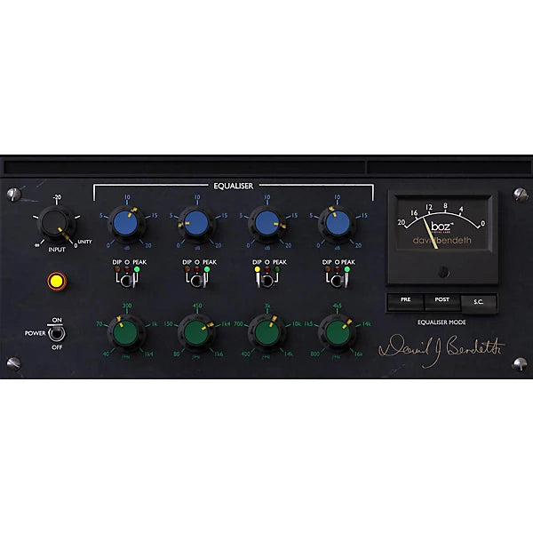 Boz Digital Labs David Bendeth's +10db Equaliser Plug-in Wavy Pro Audio