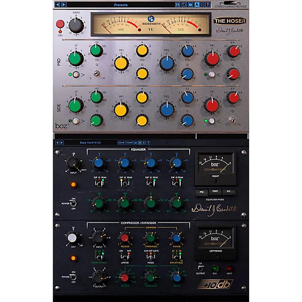 Boz Digital Labs David Bendeth's The Hoser XT and +10db Plug-in Bundle Wavy Pro Audio