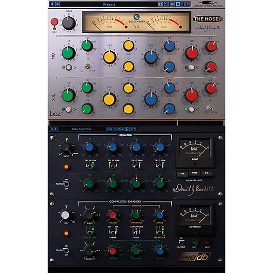 Boz Digital Labs David Bendeth's The Hoser XT and +10db Plug-in Bundle Wavy Pro Audio