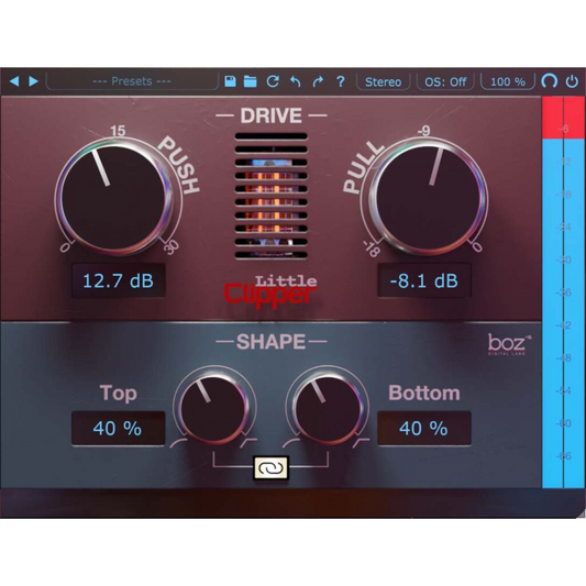 Boz Digital Labs Little Clipper 2 Plug-in Wavy Pro Audio