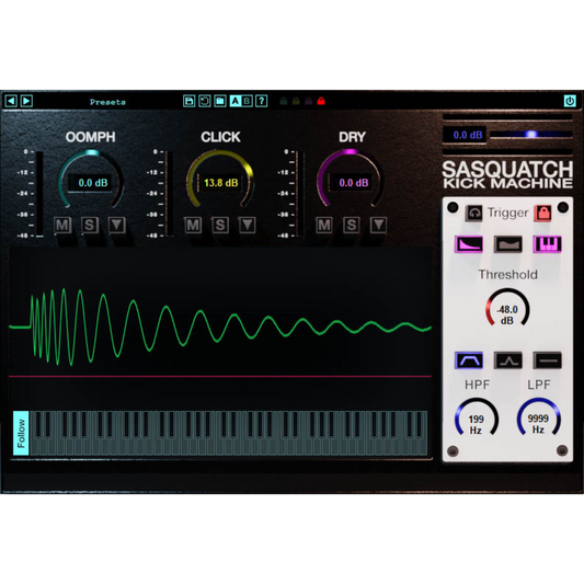 Boz Digital Labs Sasquatch 2 Kick Machine Plug-in Wavy Pro Audio