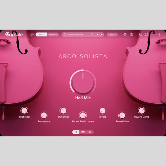 Capsule Audio Arco Solista Virtual Instrument