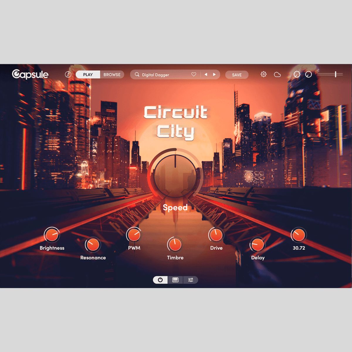 Capsule Audio Circuit City Virtual Instrument