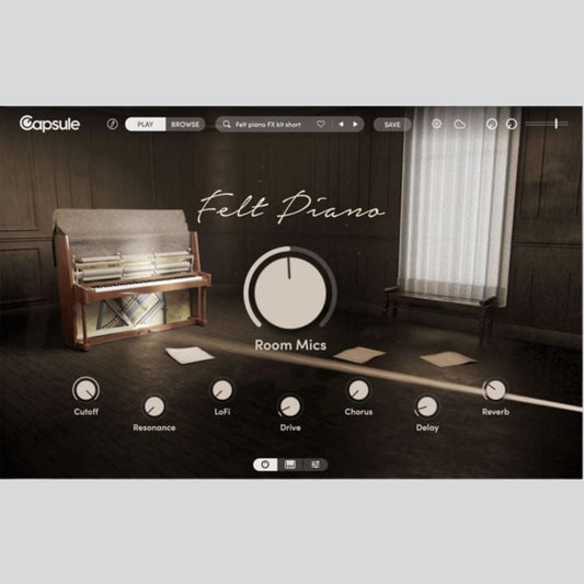 Capsule Audio Felt Piano Virtual Instrument