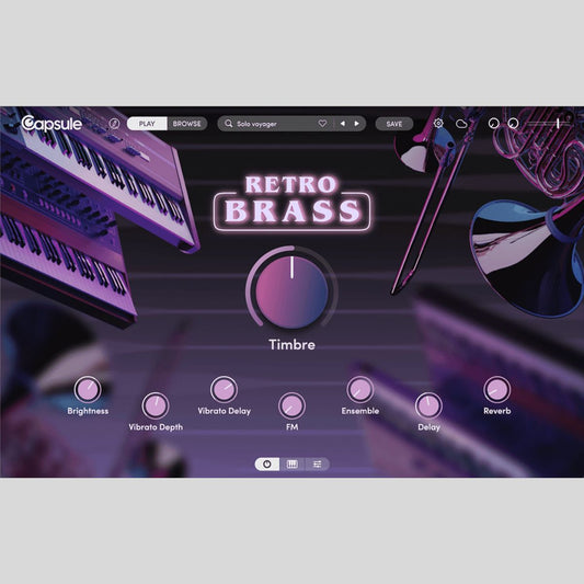 Capsule Audio Retro Brass Virtual Instrument