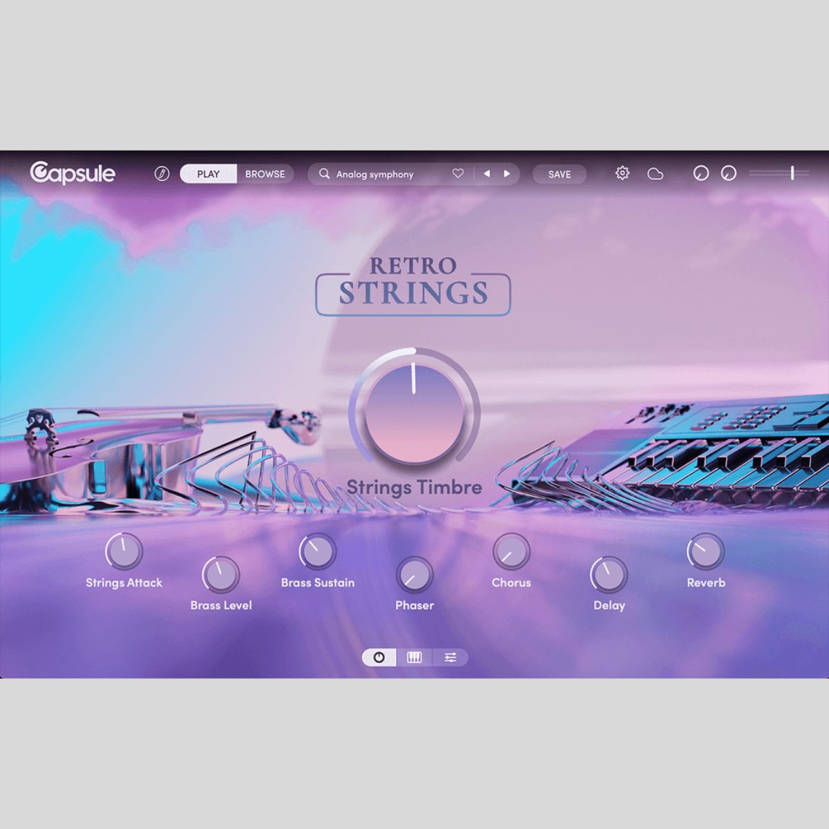 Capsule Audio Retro Strings Virtual Instrument