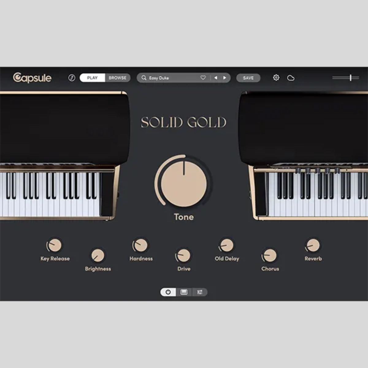 Capsule Audio Solid Gold Virtual Instrument