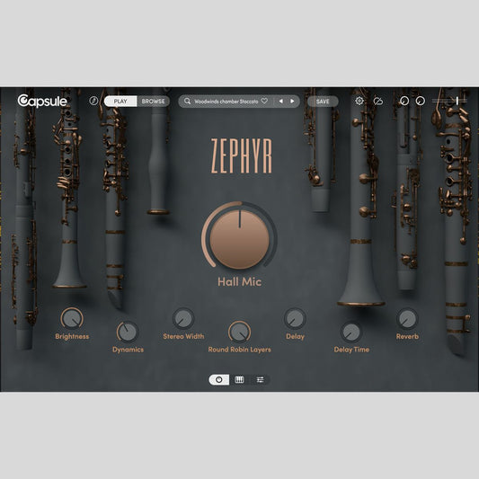 Capsule Audio Zephyr Virtual Instrument